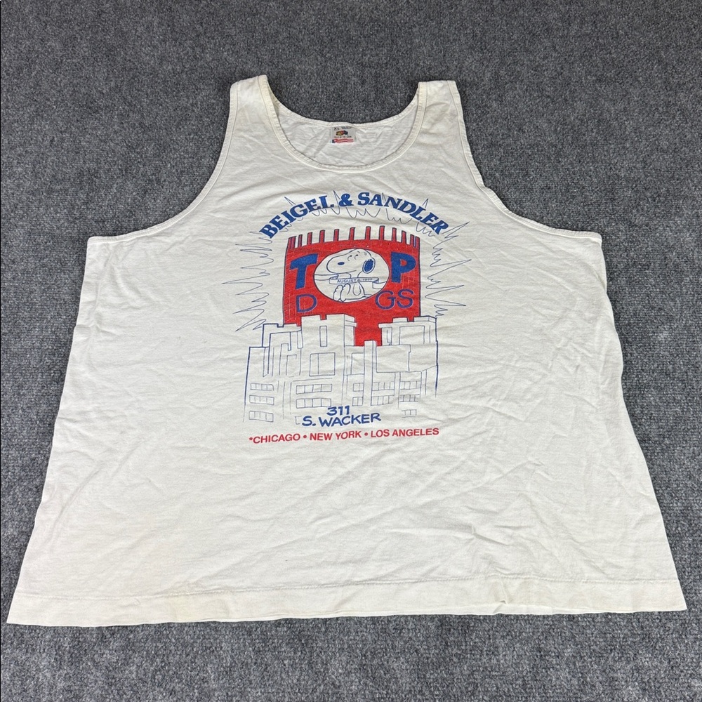 Snoopy vintage 1993 sleeveless tank topk